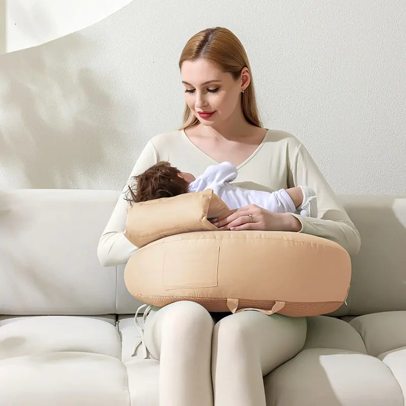 Nursing Pillow for Waist Support and Feeding Aid