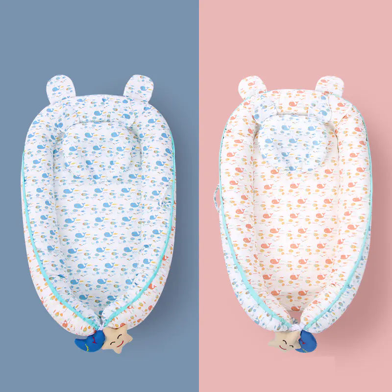 Anti-Shock and Anti-Pressure Baby Sleeping Crib