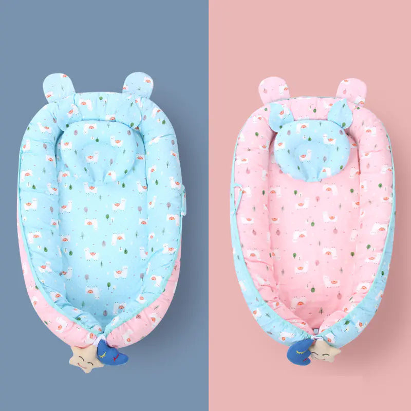 Anti-Shock and Anti-Pressure Baby Sleeping Crib