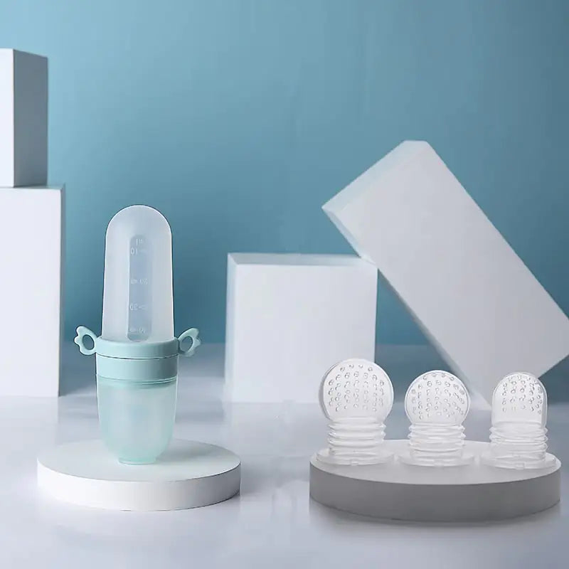 Portable Baby Feeding Spoon and Rice Cereal Bottle