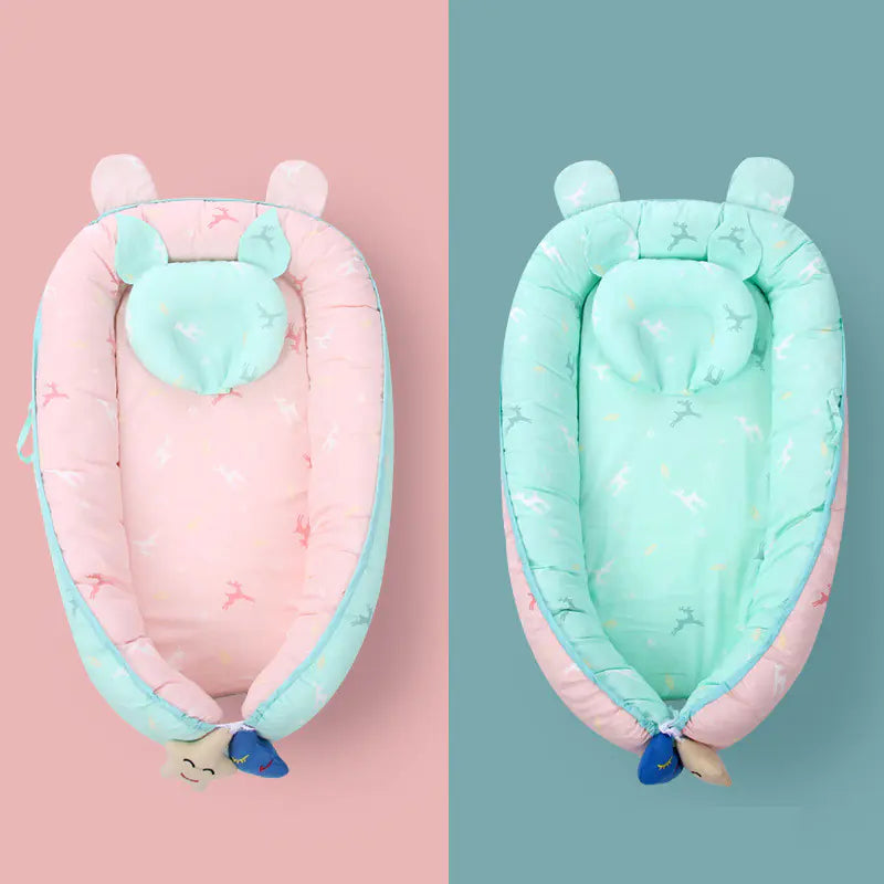 Anti-Shock and Anti-Pressure Baby Sleeping Crib